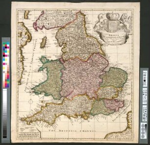 Anglia In Septem Anglo-Saxonum Regna omnesque Hodiernas Regiones ordine distincta : Cum Privilegio