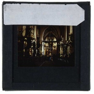 Danzig, Nikolaikirche (Dominikanerkirche) : Hauptschiff gegen Osten