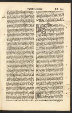 Quartus lib. Regum: secundum Hebraeos Malachim secundus liber.