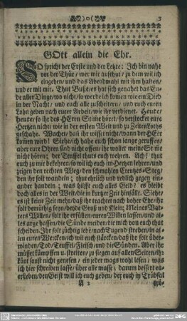 Gott allein die Ehr