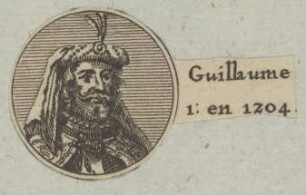 Bildnis von Guillaume I., Graf von Holland