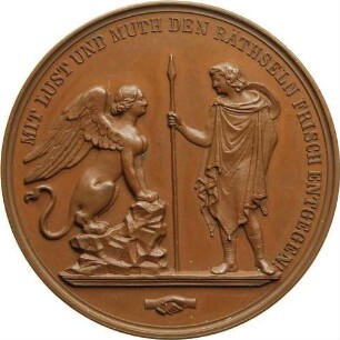 Dresden - 10-jähriges Stiftungsjubiläum der Numismatischen Gesellschaft