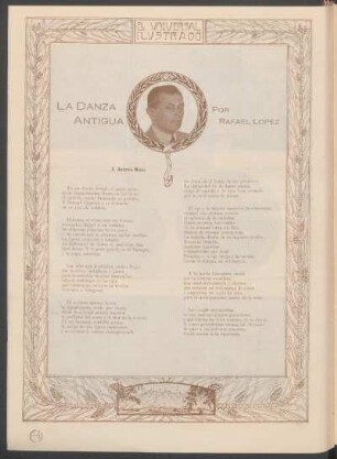 La danza antigua : A Antonia Mercé
