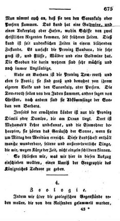4. Zoologie
