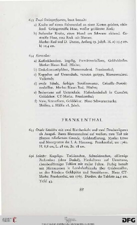 Frankenthal (Nr. 655-665)