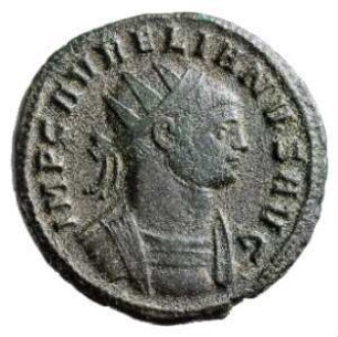 Münze, Antoninian, 270 - 275 n. Chr.
