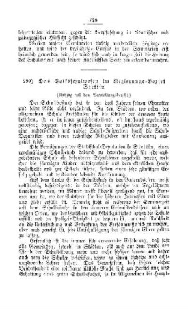 Das Volksschulwesen im Regierungsbezirk Stettin : [V. Elementarschulwesen]
