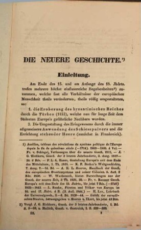 Grundriss der Geographie und Geschichte der alten, mittlern und neuern Zeit : für die oberen Klassen höherer Lehranstalten, 3