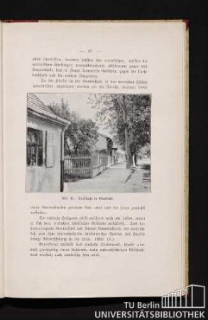 Abb. 15. Dorfstraße in Bornstedt.