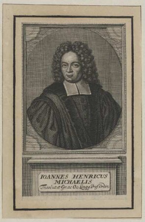 Bildnis des Johann Heinrich Michaelis
