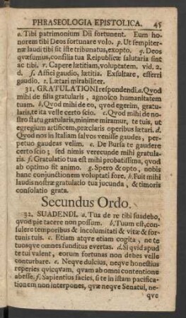 Secundus Ordo