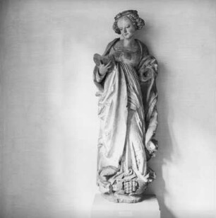 Heilige Katharina : Nürnberg, Germanisches Nationalmuseum. Heilige Katharina, Österreich, Anfang 16. Jh.