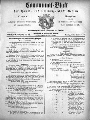 1875,41: No. 41, 10. Oktober 1875