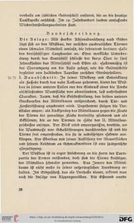Baubeschreibung
