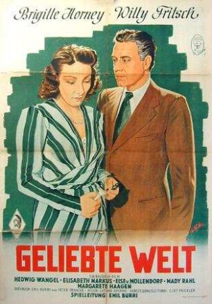 Filmplakat von "Geliebte Welt" (1942)