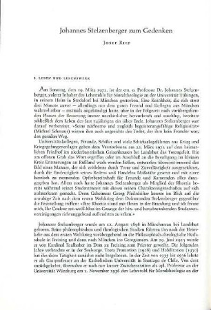 380-387 Johannes Stelzenberger zum Gedenken