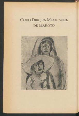 Ocho dibujos mexicanos de Maroto