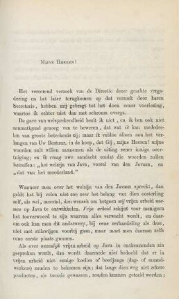 Mijne Heeren!