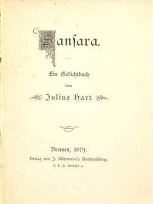 Sansara : Ein Gedichtbuch