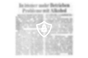 In immer mehr Betrieben Probleme mit Alkohol