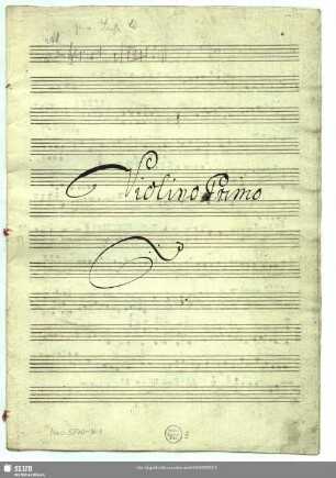 Violino primo.