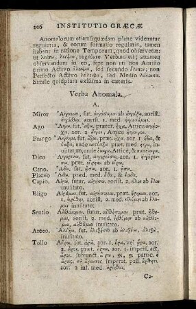 Verba Anomala.