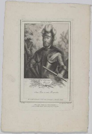 Bildnis des Pierre du Terrail de Bayard