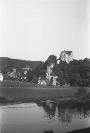 Schloss Gutenstein : Blick auf das Schloss Gutenstein