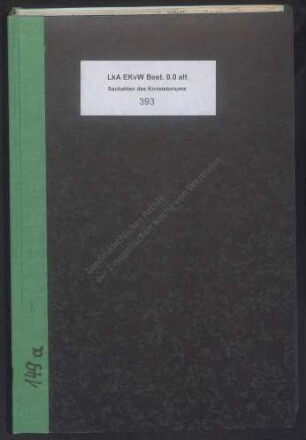 Die Landeskirchen-Agende und liturgische Angelegenheiten