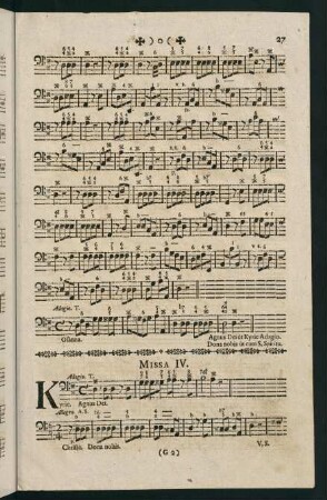 27-33, Missa IV.
