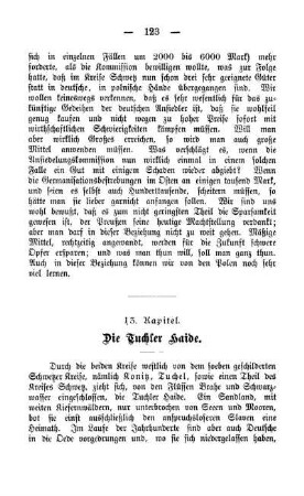 13. Kapitel. Die Tuchler Haide.