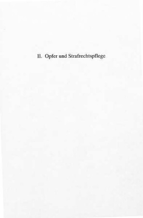 63-124, II. Opfer und Strafrechtspflege