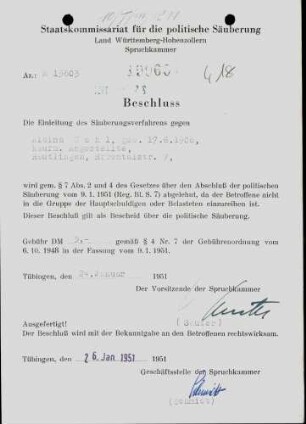 Wahl, Albina
