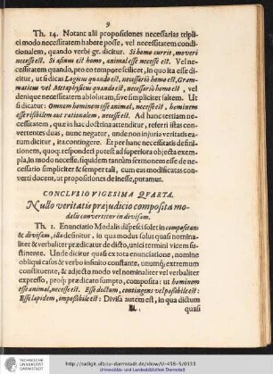 CONCLVSIO VIGESIMA QVARTA.