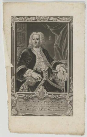 Bildnis des Johann Petrus von Ludewig