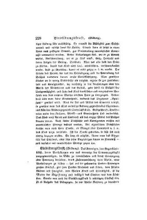 Einbildungskraft, (Bildung)