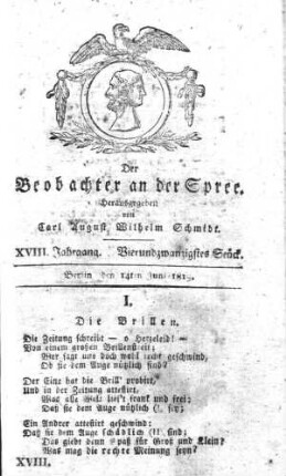 24. Stueck, 14. Juni 1819