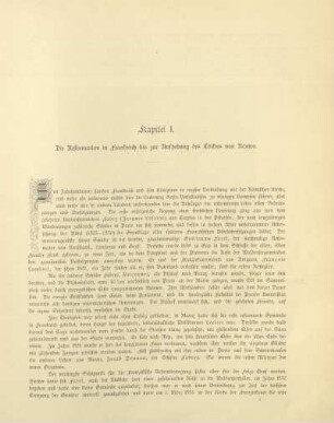 Kapitel 1. Die Reformation in Frankreich bis zur Aufhebung des Ediktes von Nantes
