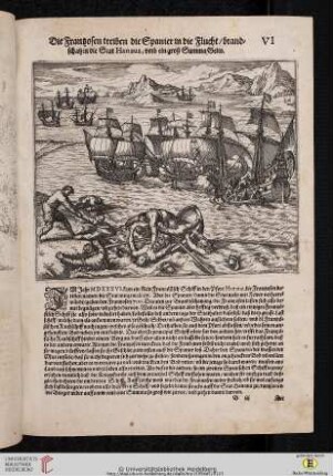 Die Frantzosen treiben die Spanier in die Flucht [...]