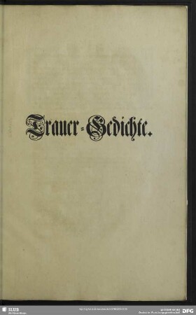 Trauer-Gedichte