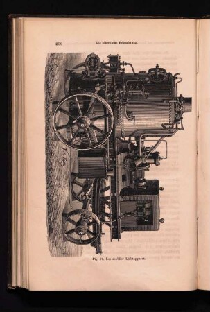 Fig. 69. Locomobiler Lichtapparat.
