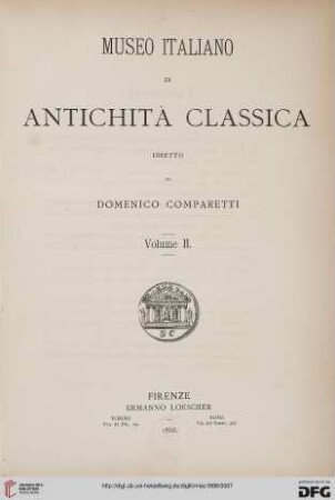 2: Museo italiano di antichità classica