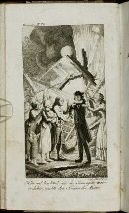 Hehr und leuchtend, wie der Sonnengott, trat er daher, reichte den Knaben der Mutter.