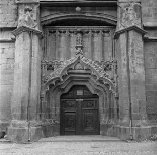 Schwarze Kirche, Westportal, Kronstadt, Rumänien