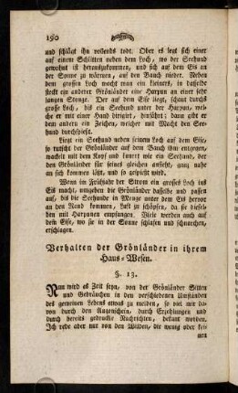 190-220, Verhalten der Grönländer in ihrem Haus-Wesen.