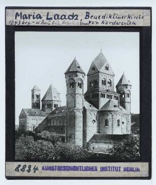 Maria Laach, Abteikirche : Außenansicht von NW
