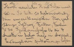 Brief an Ludwig Strecker (senior) und B. Schott's Söhne : 08.02.1922