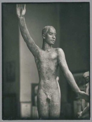 Verkündung, Detail, 1923/24, Bronze