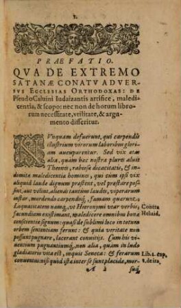 Calvinus orthodoxus, h. e. Doctrina orthod. Joh. Calv. de SS. Trinitate Christi divinitate