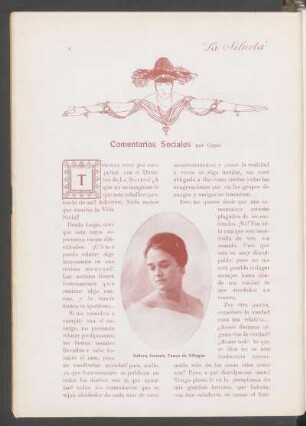 [Fotografía de] Señora Ismaela Tanco de Villegas